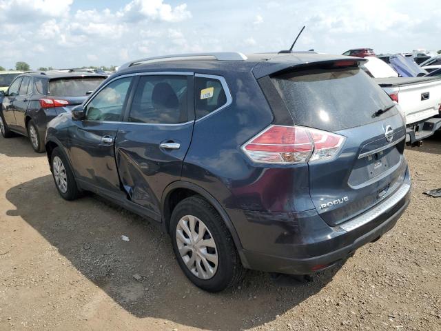 KNMAT2MT1GP602662 - 2016 NISSAN ROGUE S BLUE photo 2