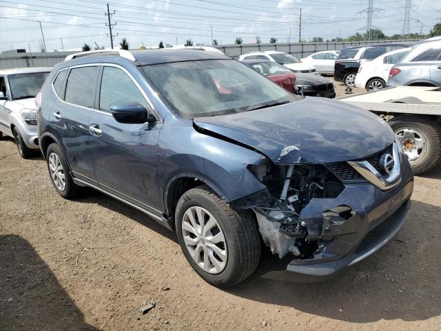 KNMAT2MT1GP602662 - 2016 NISSAN ROGUE S BLUE photo 4