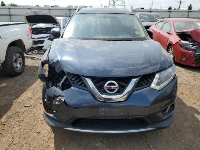 KNMAT2MT1GP602662 - 2016 NISSAN ROGUE S BLUE photo 5