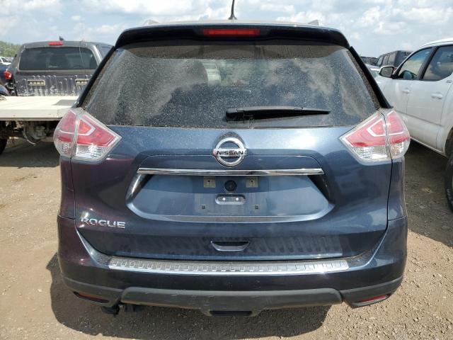 KNMAT2MT1GP602662 - 2016 NISSAN ROGUE S BLUE photo 6