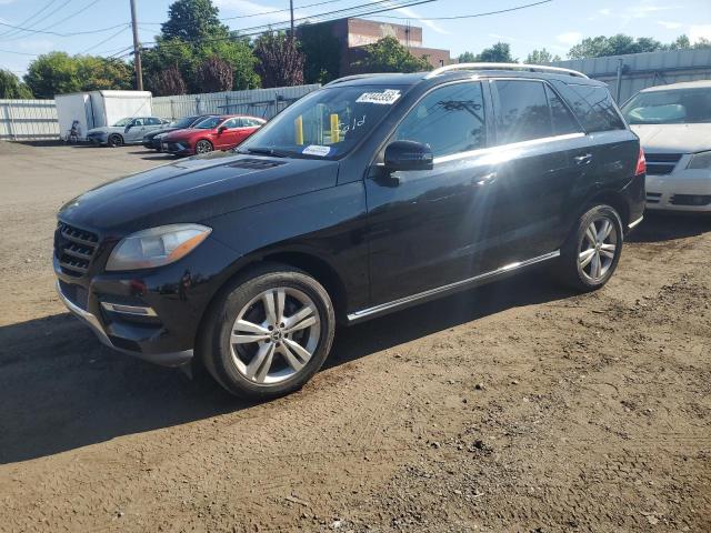 4JGDA5HB4EA274283 - 2014 MERCEDES-BENZ ML 350 4MATIC BLACK photo 1