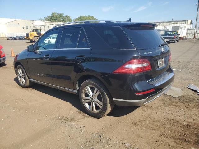 4JGDA5HB4EA274283 - 2014 MERCEDES-BENZ ML 350 4MATIC BLACK photo 2