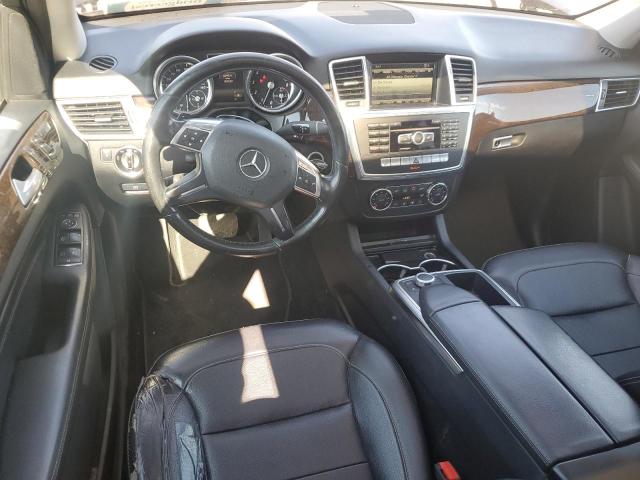 4JGDA5HB4EA274283 - 2014 MERCEDES-BENZ ML 350 4MATIC BLACK photo 8