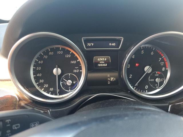 4JGDA5HB4EA274283 - 2014 MERCEDES-BENZ ML 350 4MATIC BLACK photo 9