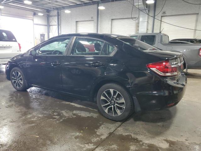 19XFB2F96DE070623 - 2013 HONDA CIVIC EXL Negro foto 2