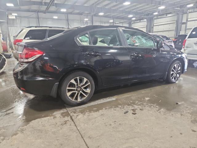 19XFB2F96DE070623 - 2013 HONDA CIVIC EXL Negro foto 3