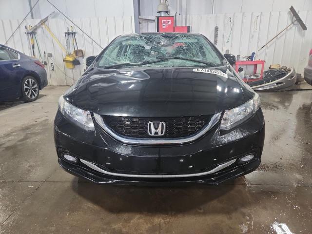 19XFB2F96DE070623 - 2013 HONDA CIVIC EXL Negro foto 5