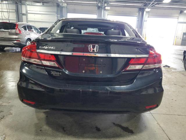 19XFB2F96DE070623 - 2013 HONDA CIVIC EXL Negro foto 6
