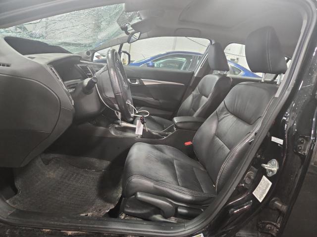 19XFB2F96DE070623 - 2013 HONDA CIVIC EXL Negro foto 7