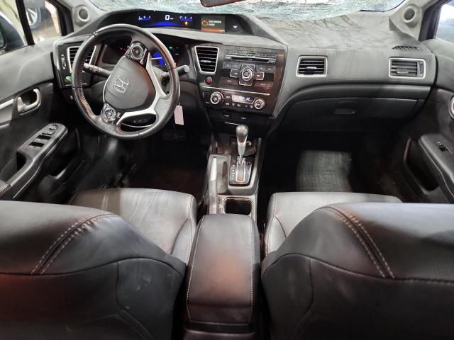 19XFB2F96DE070623 - 2013 HONDA CIVIC EXL Negro foto 8