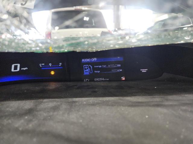 19XFB2F96DE070623 - 2013 HONDA CIVIC EXL Negro foto 9