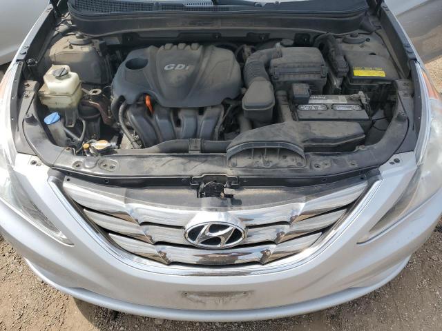 5NPEC4AC1BH123731 - 2011 HYUNDAI SONATA SE SILVER photo 11