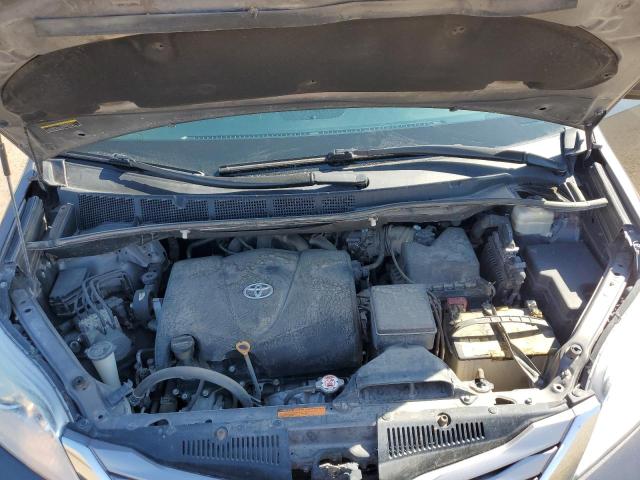 5TDYZ3DC0HS896257 - 2017 TOYOTA SIENNA XLE CHARCOAL photo 12