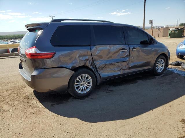 5TDYZ3DC0HS896257 - 2017 TOYOTA SIENNA XLE CHARCOAL photo 3