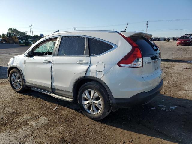 5J6RM3H70CL003248 - 2012 HONDA CR-V EXL WHITE photo 2
