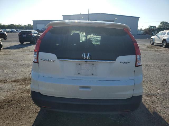 5J6RM3H70CL003248 - 2012 HONDA CR-V EXL WHITE photo 6