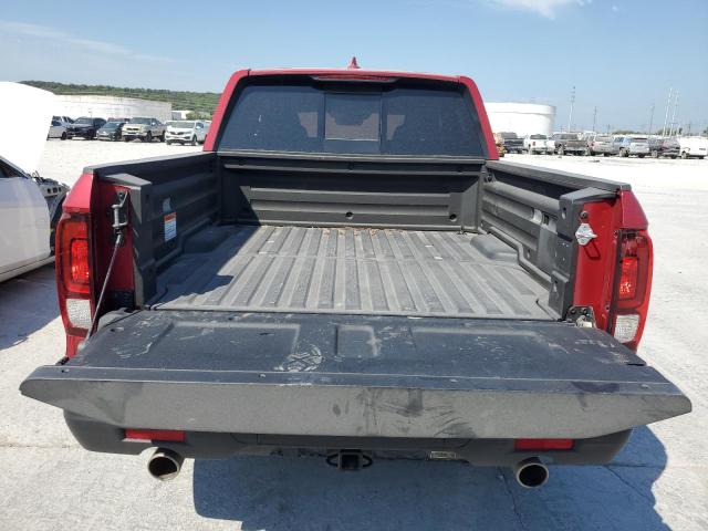 5FPYK3F50PB000259 - 2023 HONDA RIDGELINE RTL RED photo 6