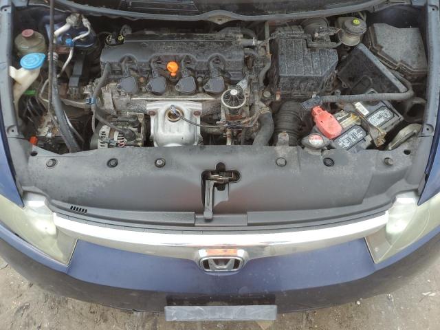 1HGFA16876L043978 - 2006 HONDA CIVIC EX BLUE photo 11