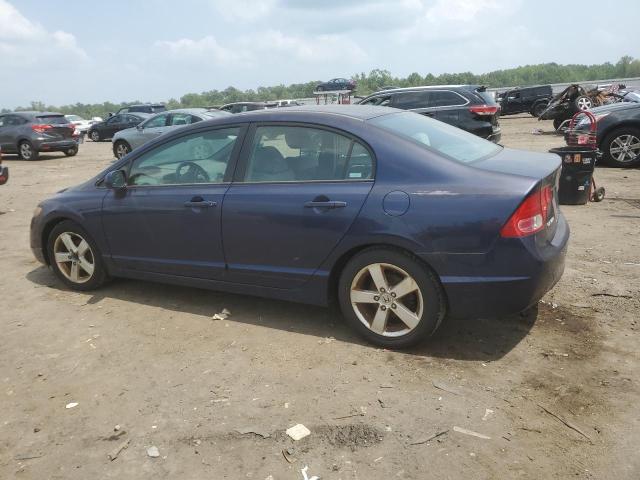 1HGFA16876L043978 - 2006 HONDA CIVIC EX BLUE photo 2