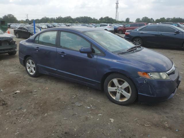 1HGFA16876L043978 - 2006 HONDA CIVIC EX BLUE photo 4