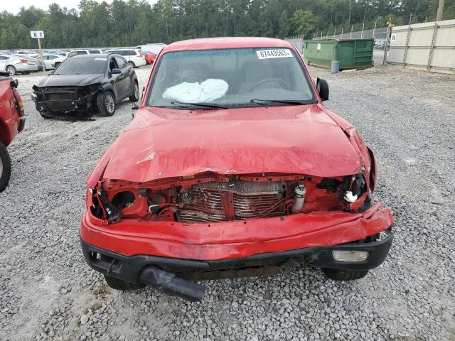 5TEGN92N11Z875604 - 2001 TOYOTA TACOMA DOUBLE CAB PRERUNNER RED photo 5