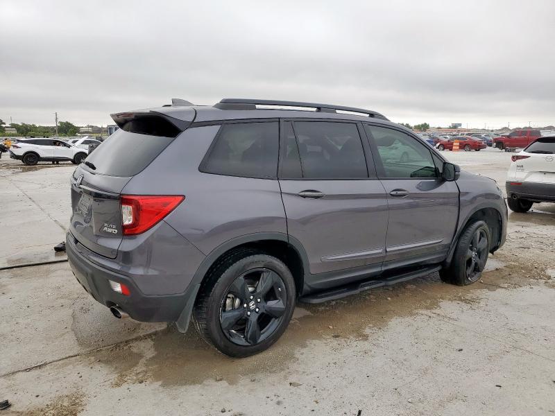 5FNYF8H06LB018920 - 2020 HONDA PASSPORT ELITE GRAY photo 3