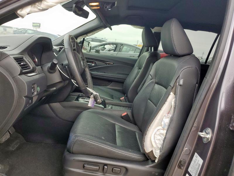 5FNYF8H06LB018920 - 2020 HONDA PASSPORT ELITE GRAY photo 7