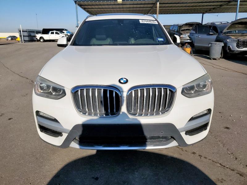 5UXTR9C57JLC76935 - 2018 BMW X3 XDRIVE30I WHITE photo 5