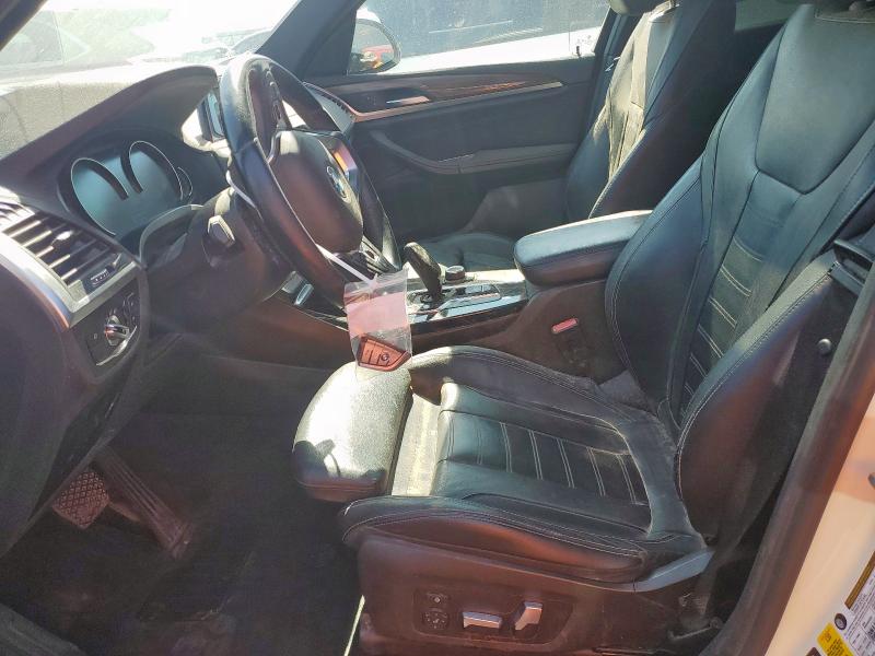 5UXTR9C57JLC76935 - 2018 BMW X3 XDRIVE30I WHITE photo 7