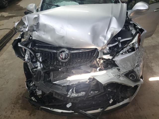 LRBFX1SAXKD002589 - 2019 BUICK ENVISION PREFERRED ვერცხლისფერი ფოტო 12