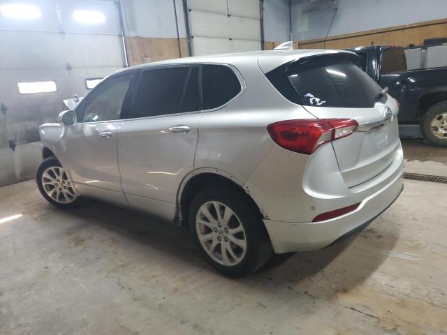 LRBFX1SAXKD002589 - 2019 BUICK ENVISION PREFERRED ვერცხლისფერი ფოტო 2