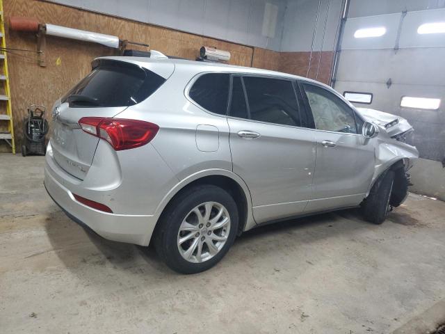 LRBFX1SAXKD002589 - 2019 BUICK ENVISION PREFERRED ვერცხლისფერი ფოტო 3