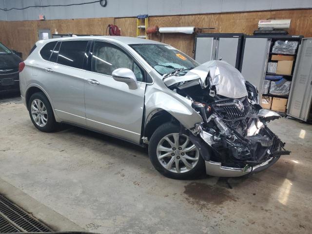 LRBFX1SAXKD002589 - 2019 BUICK ENVISION PREFERRED ვერცხლისფერი ფოტო 4