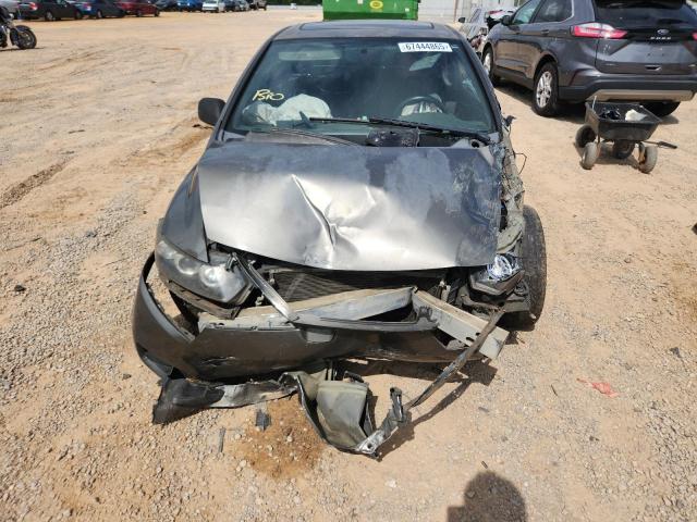 2HGFG12838H525397 - 2008 HONDA CIVIC EX GRAY photo 5