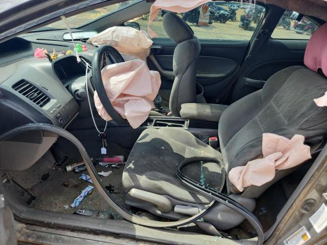 2HGFG12838H525397 - 2008 HONDA CIVIC EX GRAY photo 7