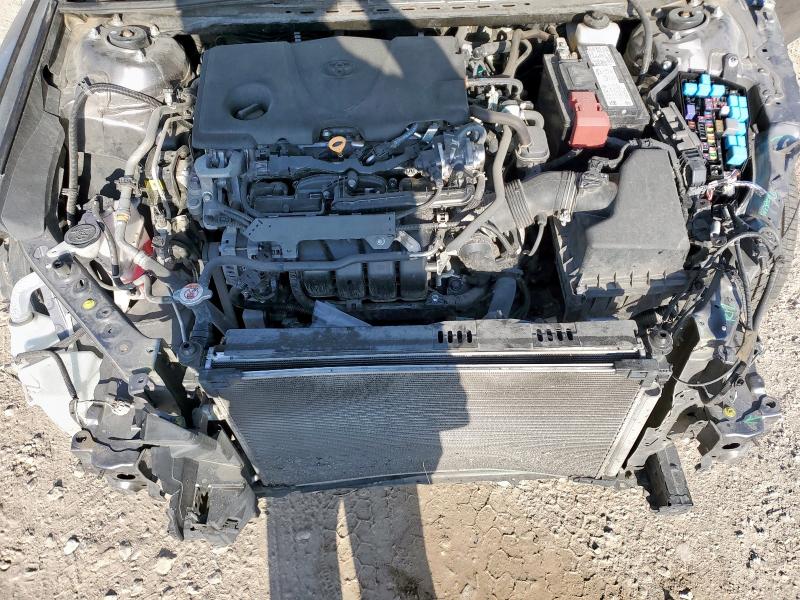 4T1C11AK0MU549952 - 2021 TOYOTA CAMRY LE GRAY photo 11