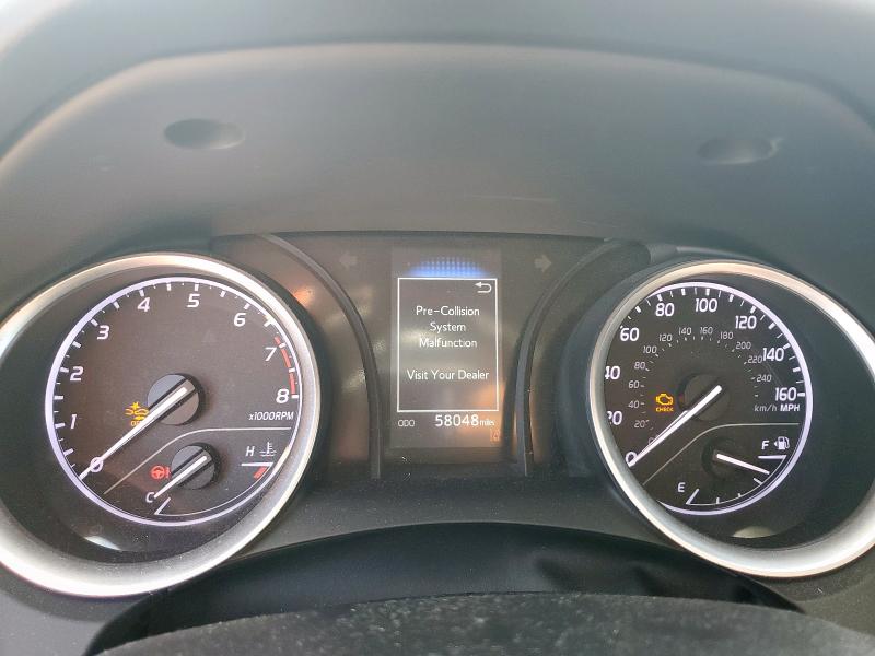 4T1C11AK0MU549952 - 2021 TOYOTA CAMRY LE GRAY photo 9