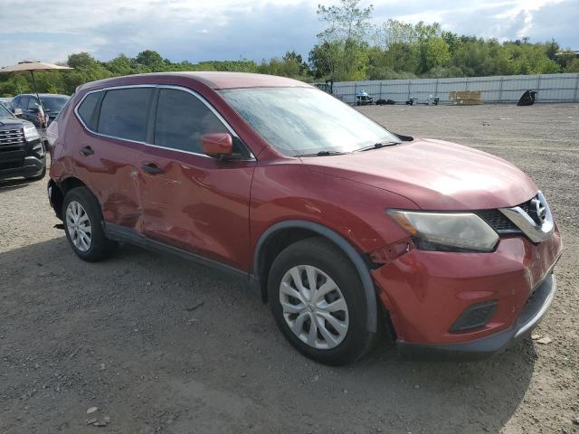KNMAT2MV2GP599630 - 2016 NISSAN ROGUE S RED photo 4