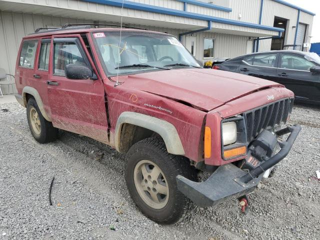 1J4FJ28S5WL237173 - 1998 JEEP CHEROKEE SE RED photo 4