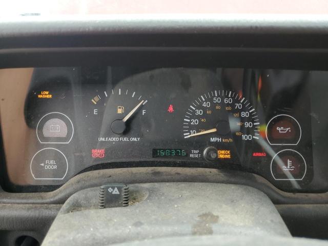 1J4FJ28S5WL237173 - 1998 JEEP CHEROKEE SE RED photo 9