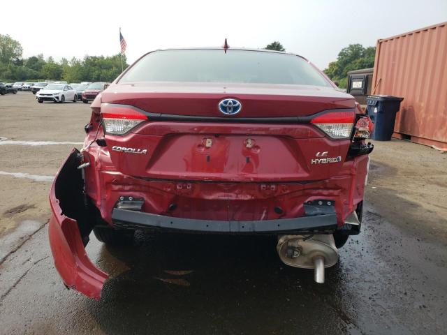 JTDBCMFE3RJ032670 - 2024 TOYOTA COROLLA LE 勃艮第红 照片 6