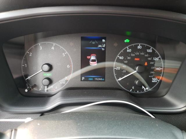 JTDBCMFE3RJ032670 - 2024 TOYOTA COROLLA LE 勃艮第红 照片 9