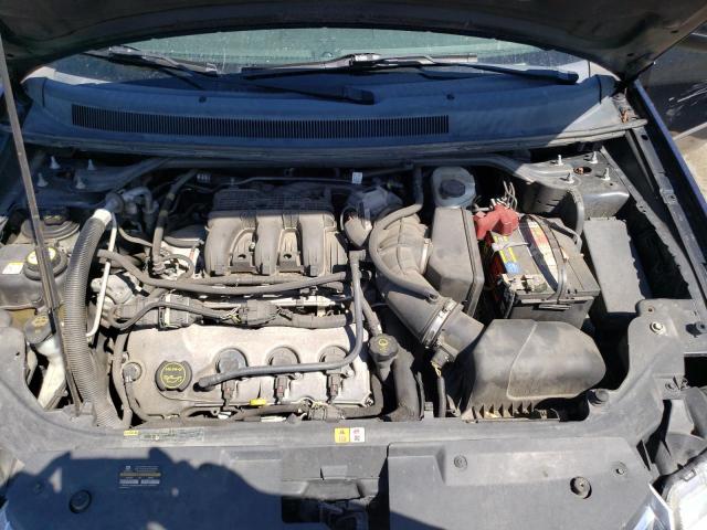 1FMDK05W78GA27154 - 2008 FORD TAURUS X SEL BLUE photo 11