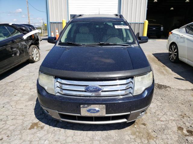 1FMDK05W78GA27154 - 2008 FORD TAURUS X SEL BLUE photo 5