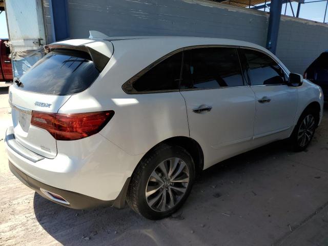 5FRYD4H4XEB008961 - 2014 ACURA MDX TECHNOLOGY 白色 照片 3
