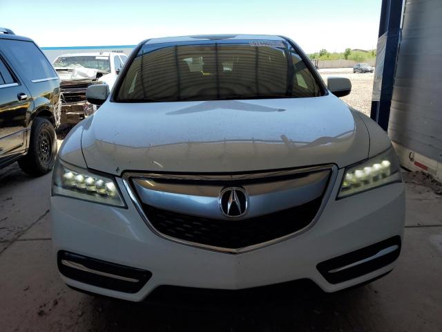 5FRYD4H4XEB008961 - 2014 ACURA MDX TECHNOLOGY 白色 照片 5