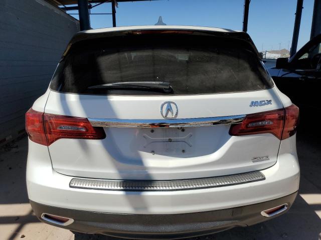 5FRYD4H4XEB008961 - 2014 ACURA MDX TECHNOLOGY 白色 照片 6
