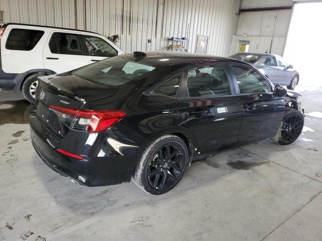 2HGFE2F51NH554338 - 2022 HONDA CIVIC SPORT 黑色 照片 3
