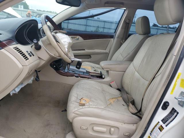 4T1BK3DB3BU376683 - 2011 TOYOTA AVALON BASE Սպիտակ լուսանկար 7