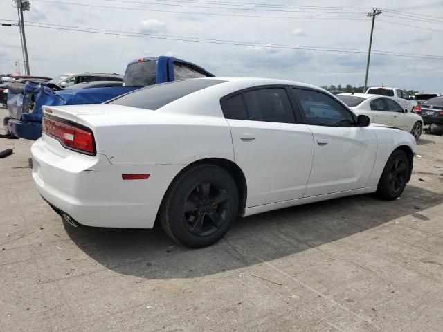 2C3CDXBG5EH284690 - 2014 DODGE CHARGER SE WHITE photo 3